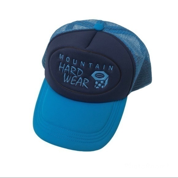 Mountain Hardwear Accessories - Mountain Hardwear Women's MHW Logo Trucker Hat , blue